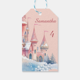 Etiquetas Para Regalos Enchanted Castle Gift Tags, Princess Favor Tags