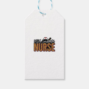 Etiquetas Para Regalos Enfermera Coordinadora de MDS Diseño de Camiseta d