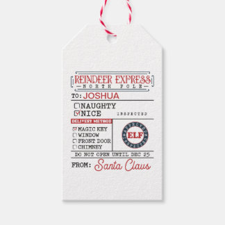 Etiquetas Para Regalos Entrega rápida personalizada de renos