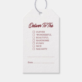 Etiquetas Para Regalos Entregar al