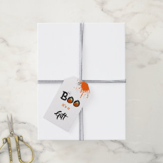 Etiquetas Para Regalos Equipo Boo divertido Halloween