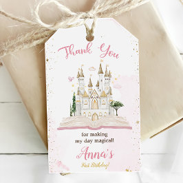 Etiquetas Para Regalos Érase Una Vez Princesa Fiesta de Cumpleaños 1