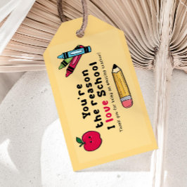 Etiquetas Para Regalos Eres la razón por la que amo el aprecio de los pro