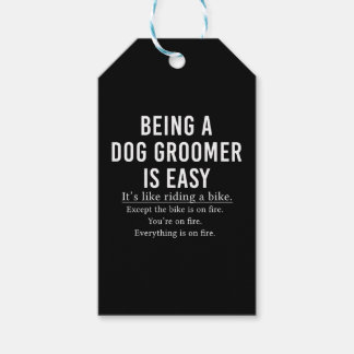 Etiquetas Para Regalos Es Fácil Ser Un Perro Groomer.