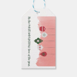 Etiquetas Para Regalos Es la época más maravillosa del año