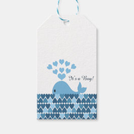 Etiquetas Para Regalos Es un chico de la ballena