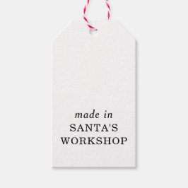 Etiquetas Para Regalos Escritura de Navidades del Taller de Santa María