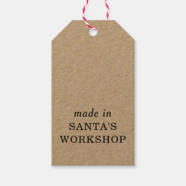 Etiquetas Para Regalos Escritura de Navidades del Taller de Santa María