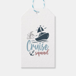 Etiquetas Para Regalos Escuadrón de cruceros