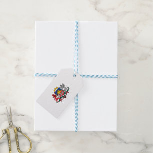 Etiquetas Para Regalos Escudo de armas letón