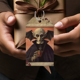 Etiquetas Para Regalos Espeluznante Drácula Halloween Favor