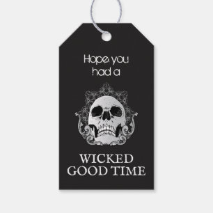 Etiquetas Para Regalos Espero que hayas tenido una Halloween Malvada del