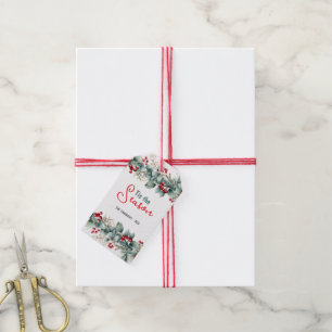 Etiquetas Para Regalos Esta es la frontera de los Navidades verdes de la