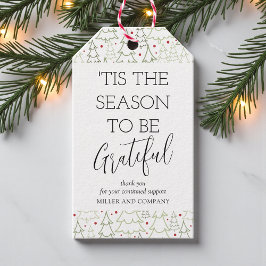 Etiquetas Para Regalos 'Esta Es La Temporada En Que Los Navidades Corpora