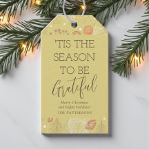 'Esta Es La Temporada Para Ser Navidades Agradecid