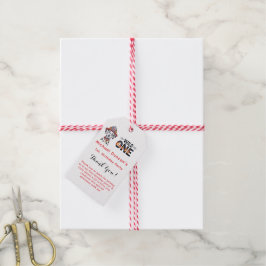 Etiquetas Para Regalos Estación de bomberos de Dalmacia. Cumpleaños Graci