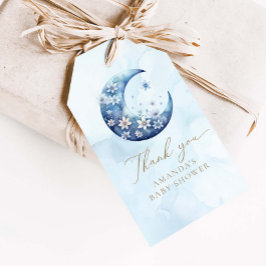 Etiquetas Para Regalos Estamos Sobre El Baby Shower De Moon Blue Boy