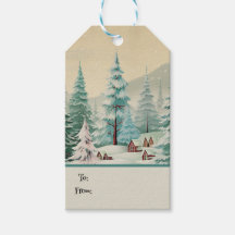 Estilo de trío de Navidad retro vintage J