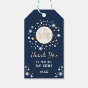 Etiquetas Para Regalos Estrella del centelleo de los favores de Baby