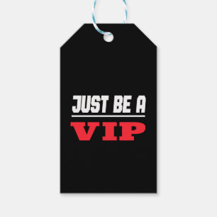 Etiquetas Para Regalos Estrella del Prominente - Solo sé un VIP