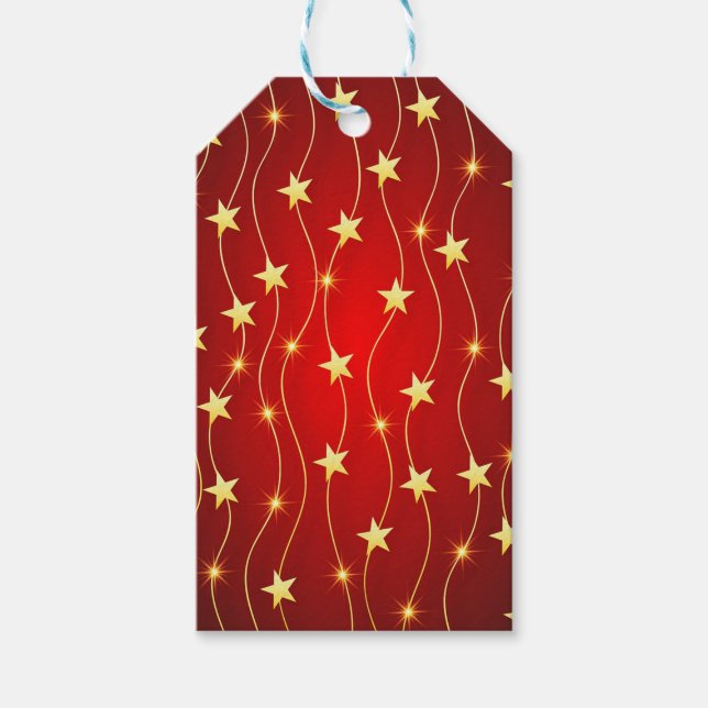 Etiquetas Para Regalos Estrellas (Anverso)
