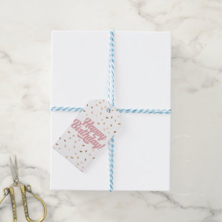 Etiquetas Para Regalos 🎁✨Etiqueta de regalo de cumpleaños elegante 🎁✨