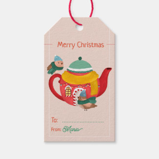Etiquetas Para Regalos Étiquettes Cadeau - Tea House Birds