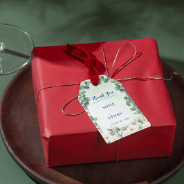 Etiquetas Para Regalos Eucalyptus Green Botanical Wedding Favor Thank You