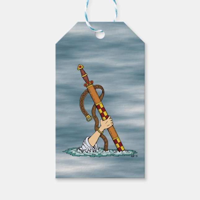 Etiquetas Para Regalos Excalibur (Anverso)