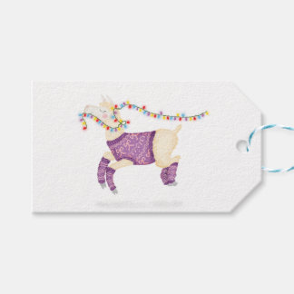 Etiquetas Para Regalos Fa-la-la-la-llama cute Christmas gift tags