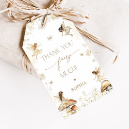 Etiquetas Para Regalos Fairy Birthday Boho Gracias