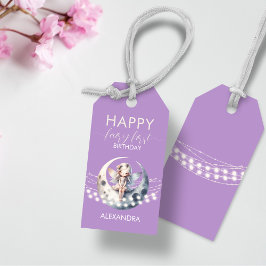 Etiquetas Para Regalos Fairy First Chica Happy Birday