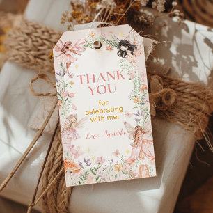 Etiquetas Para Regalos Fairy Floral Garden Birday Party (Fiesta de cumple