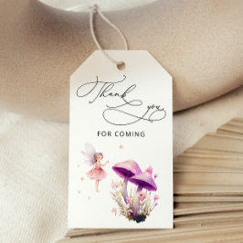 Etiquetas Para Regalos Fairy Garden Baby Shower Gracias