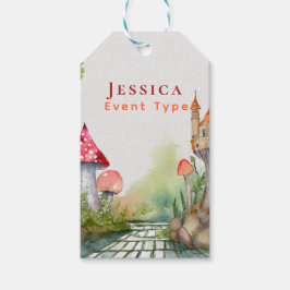 Etiquetas Para Regalos FAIRYCORE Princesa Fairytale Castle Kingdom Person