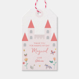 Etiquetas Para Regalos Fairytale Castle Favor Tags