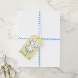 Etiquetas Para Regalos Fantasma Cuidadosa - Recuerdo Quién Soy