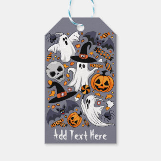 Etiquetas Para Regalos Fantasmas fantasmagóricos y adorables monstruos ad