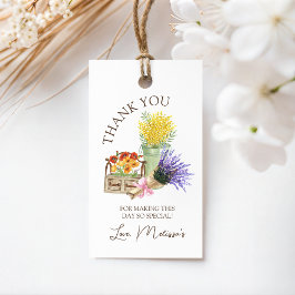 Etiquetas Para Regalos Farmer’s Market Favor Tag