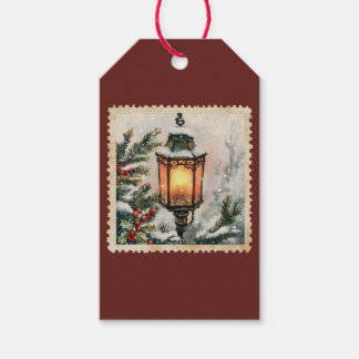 Etiquetas Para Regalos farolillo de Navidad