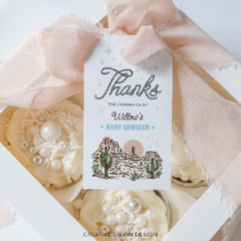 Etiquetas Para Regalos Favor Baby Shower de Cowboy Boy Western