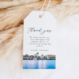 Etiquetas Para Regalos Favor de agradecimiento del cielo de SAVANNAH en a