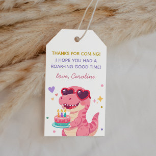 Etiquetas Para Regalos Favor de agradecimiento para fiesta de cumpleaños