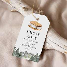 Etiquetas Para Regalos Favor de Baby Shower de S'more Amor al Aire Libre