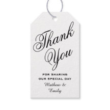 Favor de boda de agradecimiento personalizado