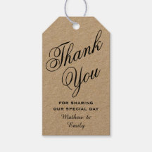 Favor de boda de agradecimiento personalizado