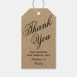 Etiquetas Para Regalos Favor de boda de agradecimiento personalizado