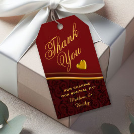 Etiquetas Para Regalos Favor de boda personalizado de agradecimiento Roya