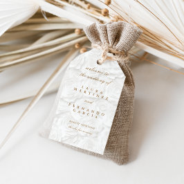 Etiquetas Para Regalos Favor de boda simple y elegante