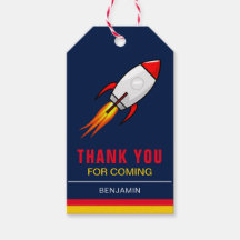 Favor de Cumpleaños de Cohete Espacial